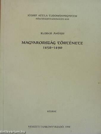 Magyarország története 1458-1490