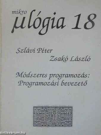 Módszeres programozás: Programozási bevezető