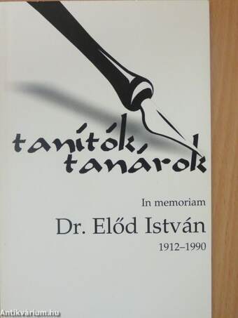 In memoriam Dr. Előd István