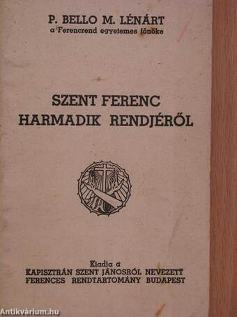 Szent Ferenc Harmadik Rendjéről