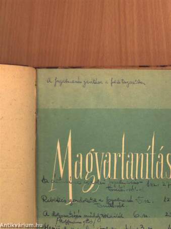 Magyartanítás 1962/1-6.