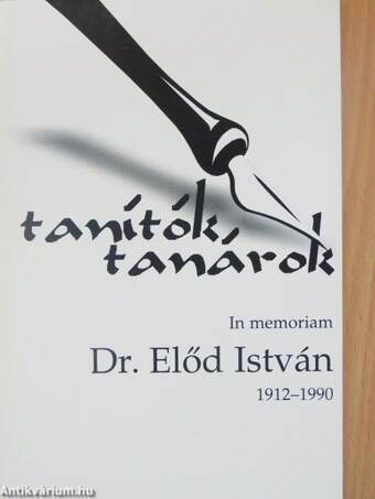 In memoriam Dr. Előd István