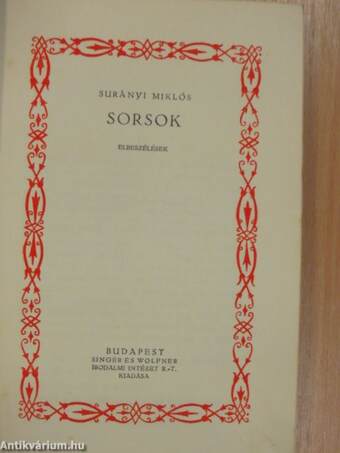 Sorsok