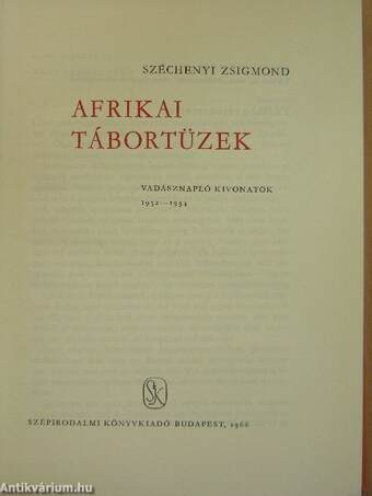 Afrikai tábortüzek