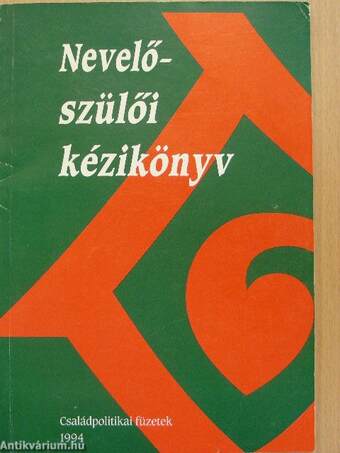 Nevelőszülői kézikönyv