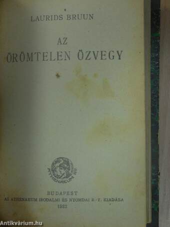 Az elátkozott karosszék/Az örömtelen özvegy