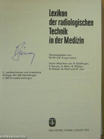 Lexikon der radiologischen Technik in der Medizin