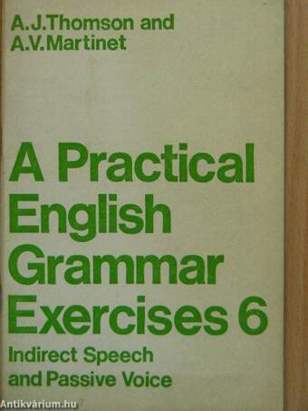 A Practical English Grammar Exercises 6