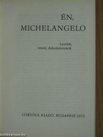 Én, Michelangelo