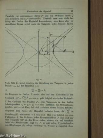 Lehrbuch der Analytischen Geometrie