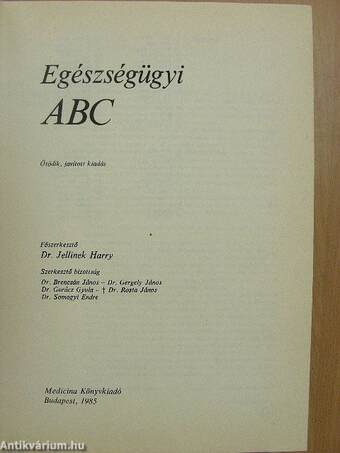 Egészségügyi ABC