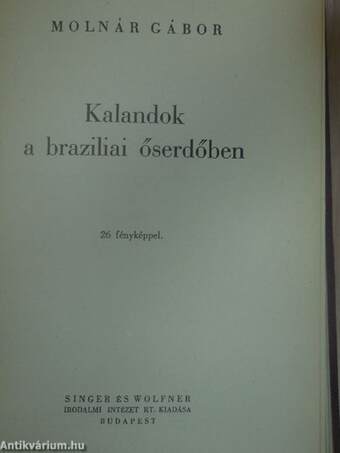 Kalandok a braziliai őserdőben