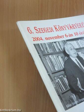 6. Szegedi könyvárverés