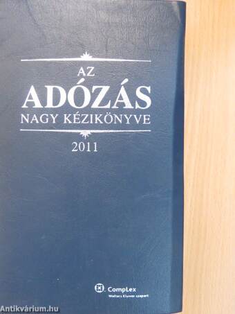 Az adózás nagy kézikönyve 2011