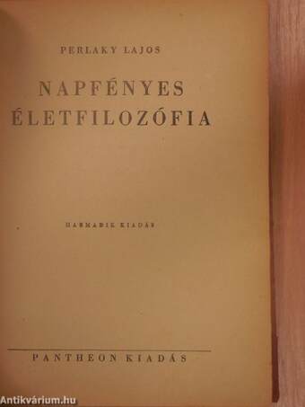 Napfényes életfilozófia