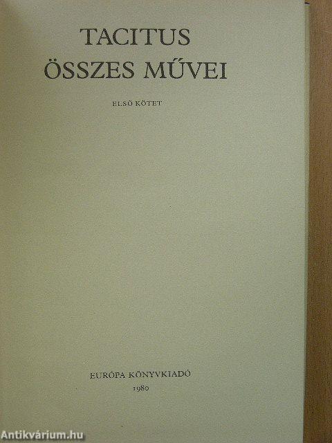 Tacitus összes művei I-II.