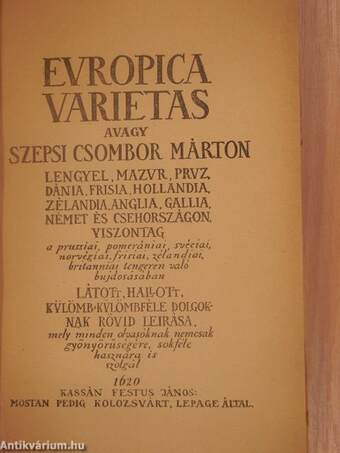 Europica Varietas