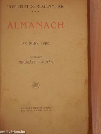 Almanach az 1906. évre