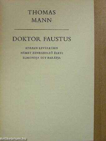 Doktor Faustus