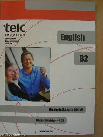 Telc English B2 Vizsgafelkészítő könyv - 4 CD-vel