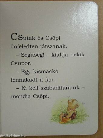 Csupor, a bátor mackó