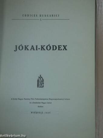 Jókai-kódex