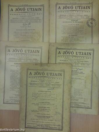 A Jövő utjain 1938/1-6.