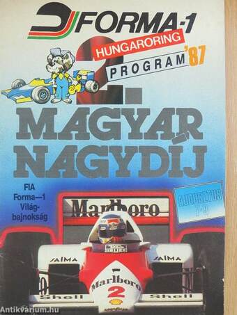 Forma-1 Hungaroring Program '87