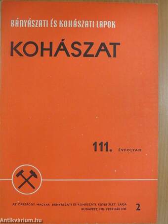 Bányászati és Kohászati Lapok - Kohászat 1978. február