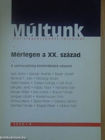 Múltunk 2000/1-4.