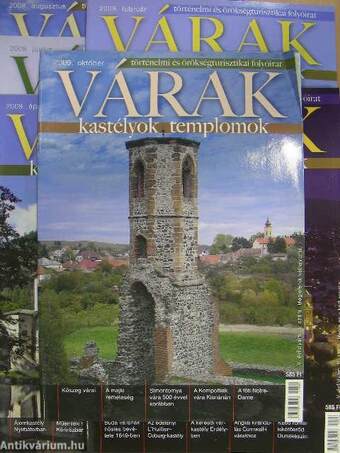 Várak, kastélyok, templomok 2009/1-6.