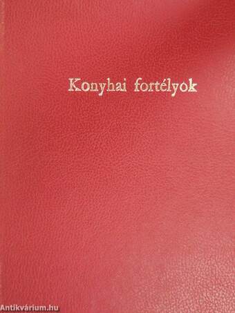 Konyhai fortélyok 1998-1999. (nem teljes évfolyam)