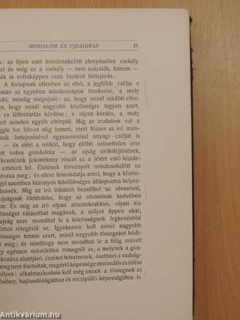 A Budapesti Ujságirók Egyesülete 1910-ik évi almanachja (rossz állapotú)