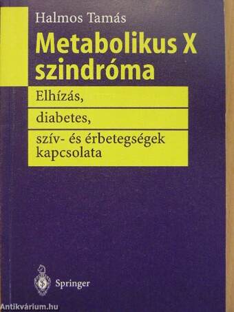 Metabolikus X szindróma