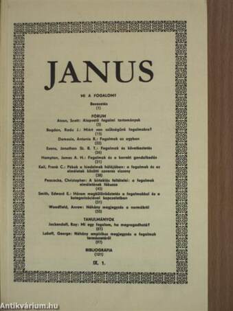 Janus IX/1.