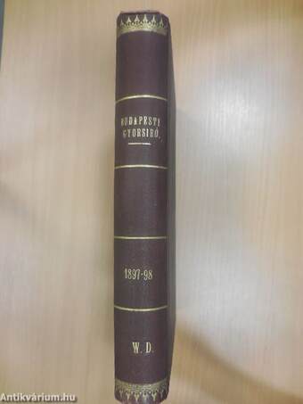 Budapesti Gyorsiró 1897. szeptember-1898. június/1898. szeptember-1899. június/Gyorsirászati Lapok 1898-1899. 1-4. szám