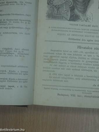 Budapesti Gyorsiró 1897. szeptember-1898. június/1898. szeptember-1899. június/Gyorsirászati Lapok 1898-1899. 1-4. szám