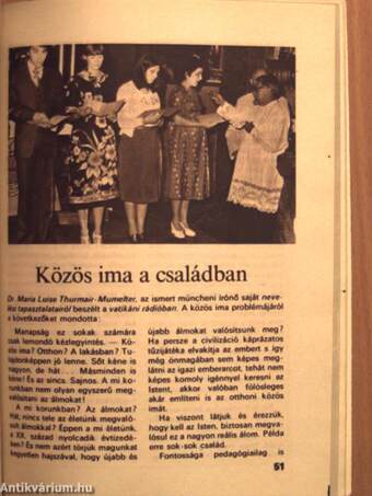 A Katolikus Szó naptára 1979. évre