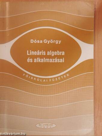 Lineáris algebra és alkalmazásai