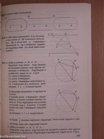 Matematika 7. tankönyv feladatainak megoldása