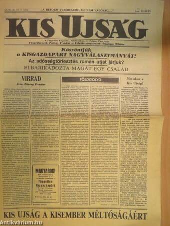 Kis Ujság 1989. (nem teljes évfolyam)