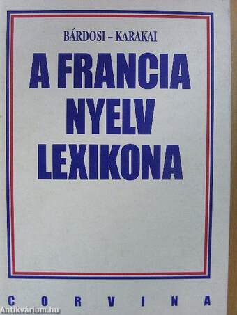 A francia nyelv lexikona