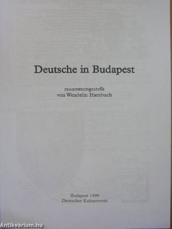 Deutsche in Budapest