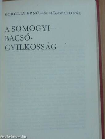 A Somogyi-Bacsó-gyilkosság