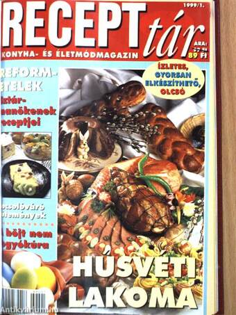 Recepttár 1999. (nem teljes évfolyam)