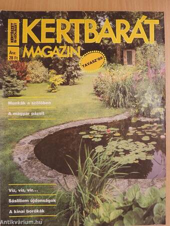 Kertbarát Magazin 1988. tavasz