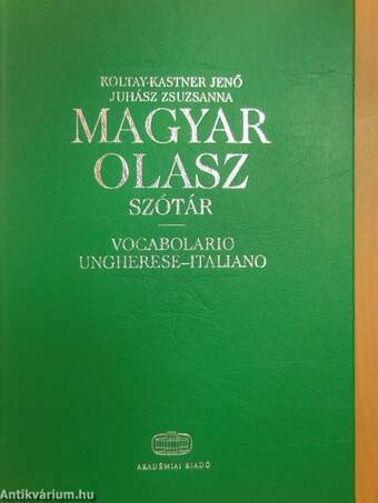 Magyar-olasz szótár