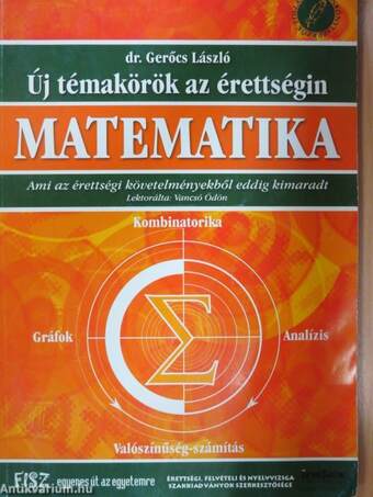 Új témakörök az érettségin: Matematika