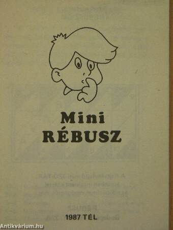 Mini Rébusz 1987. tél