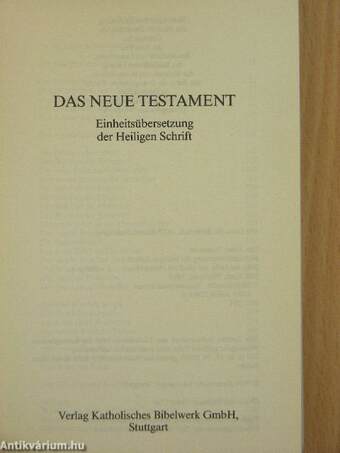 Das Neue Testament